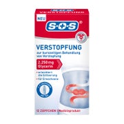 SOS Verstopfung | Glycerin Zäpfchen | 12 Stück 12 St