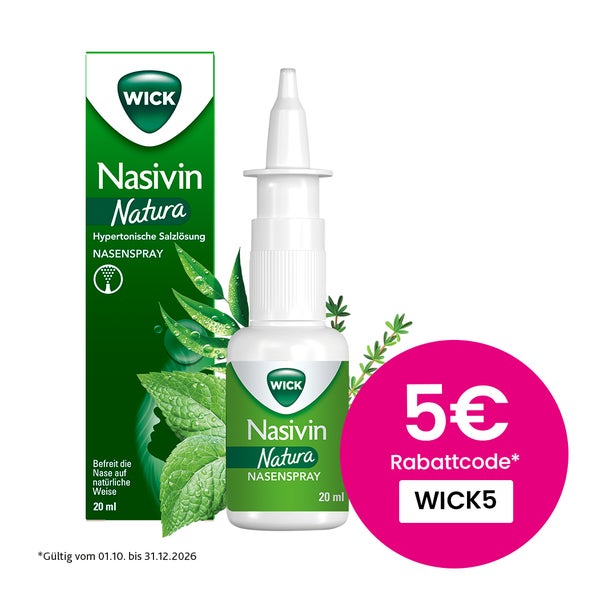 Wick Nasivin Natura Nasenspray 20 ml