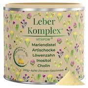Vitapow Leber Komplex - Mariendistel, Artischocke, Löwenzahn 240 g
