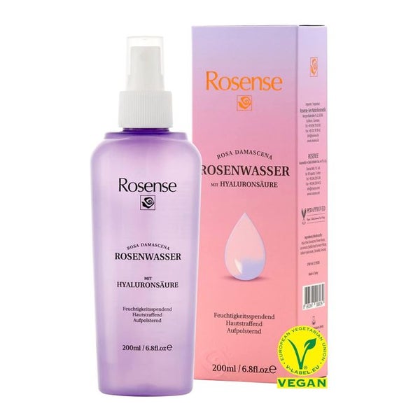 Rosense Rosenwasser mit Hyaluronsäure Spray 200 ml