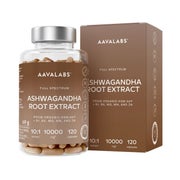 Produktabbildung: Aavalabs Bio Ashwagandha KSM-66 1000 mg, 120 Kapseln 120 St