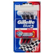 Gillette Blue3 Nitro Einwegrasierer Herren 3er 1 St