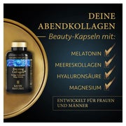 Satin Naturel Melatonin + Hyaluron Kollagen Kapseln 60 St