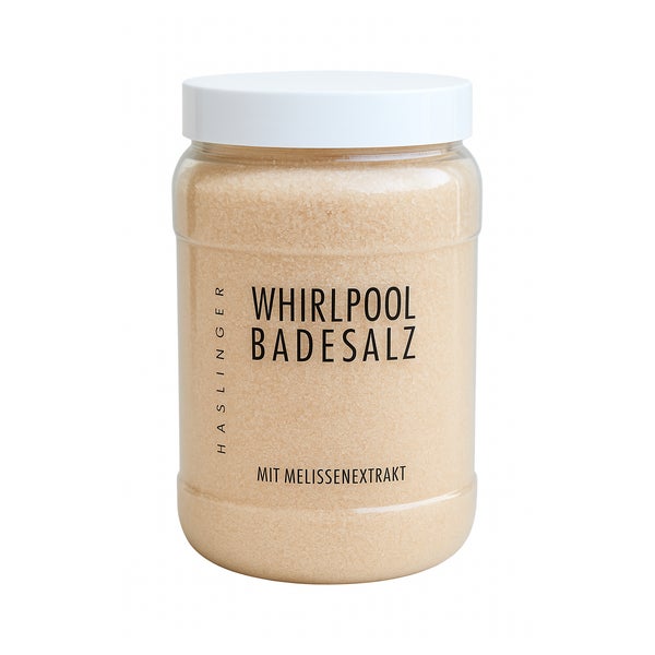 Haslinger Whirlpool Badesalz mit Melissen Extrakt 1000 g