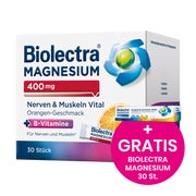 Biolectra Magnesium Nerven & Muskeln Vital + B-Vitamine 30 St