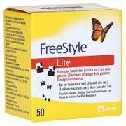 Freestyle Lite Teststreifen ohne Codiere 50 St