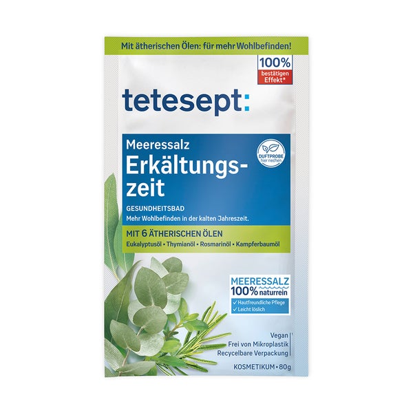 Tetesept Meeressalz Erkältungszeit 80 g