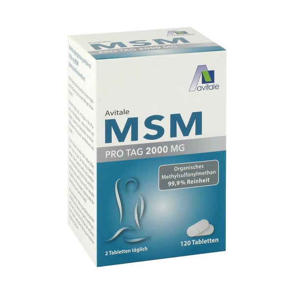 MSM 2000 mg Tabletten 120 St