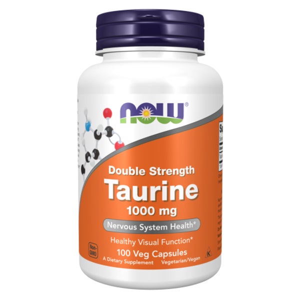 Taurin, doppelte Stärke 1000 mg, Kapseln 100 St