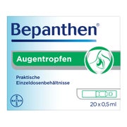 Produktabbildung: Bepanthen Augentropfen 20X0,5 ml