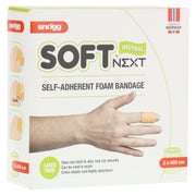 Cederroth Fingerverband Soft Foam, selbstklebend, 3 cm x 4,5 m - Beige 1 St