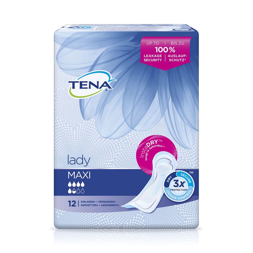 TENA LADY maxi Einlagen 12 St
