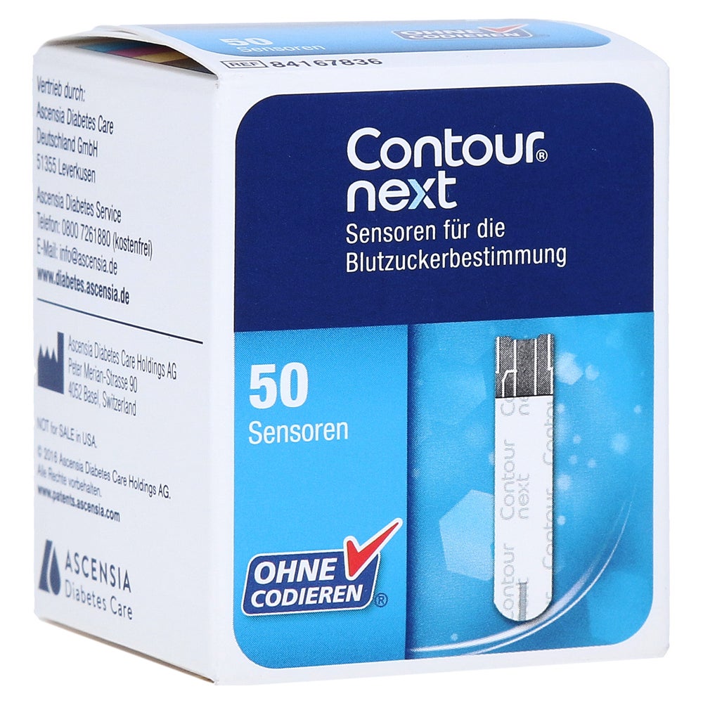 Contour Next Sensoren Teststreifen 50 St