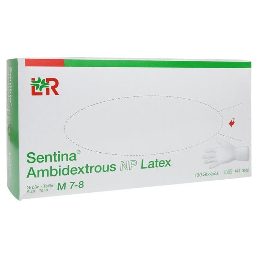 Sentina Ambidextrous Unters.hands.puderf 100 St