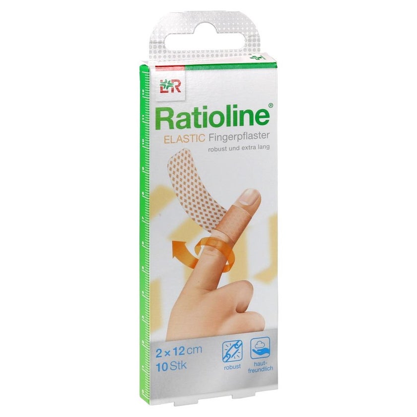 Ratioline Elastic Fingerverband 2x12 cm 10 St