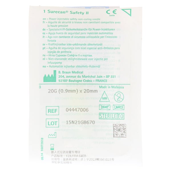 Surecan Safety II Portkanüle 20 Gx20 mm 1 St