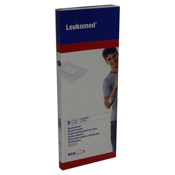 Leukomed Sterile Pflaster 10x30 cm 5 St