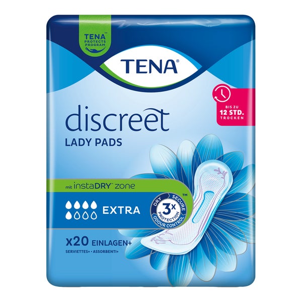 TENA Lady Discreet Extra Inkontinenzeinlagen 12X20 St