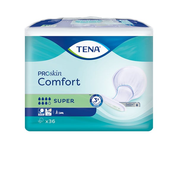 TENA Comfort Super Inkontinenzvorlagen, 36 Stück 36 St