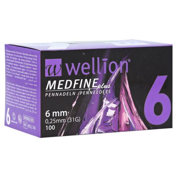 Wellion Medfine plus Pen-Nadeln 6 mm 100 St
