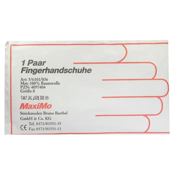 Handschuhe Baumwolle Gr.8 Überlänge 2 St