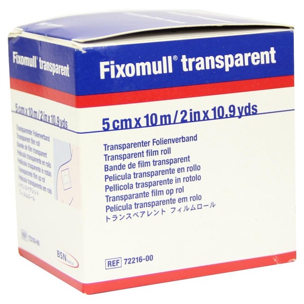 Fixomull Transparent 5 cmx10 m 1 St