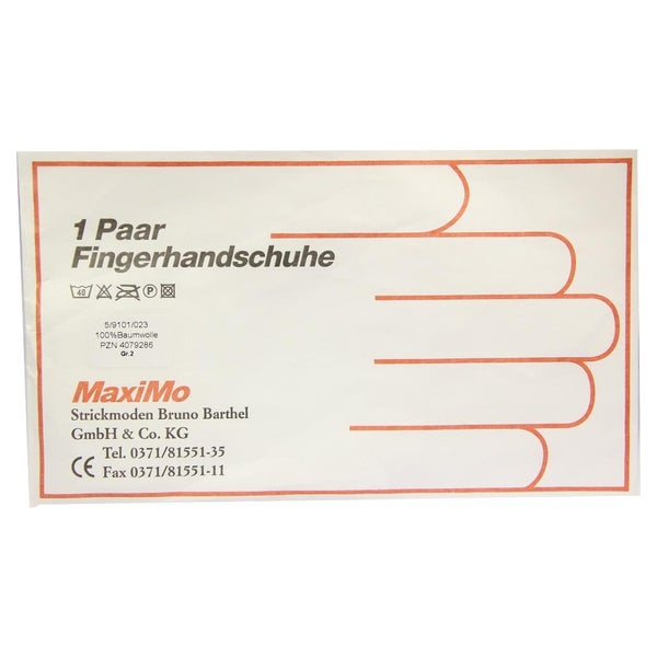 Handschuhe Baumwolle Gr.2 Kinder 2 St