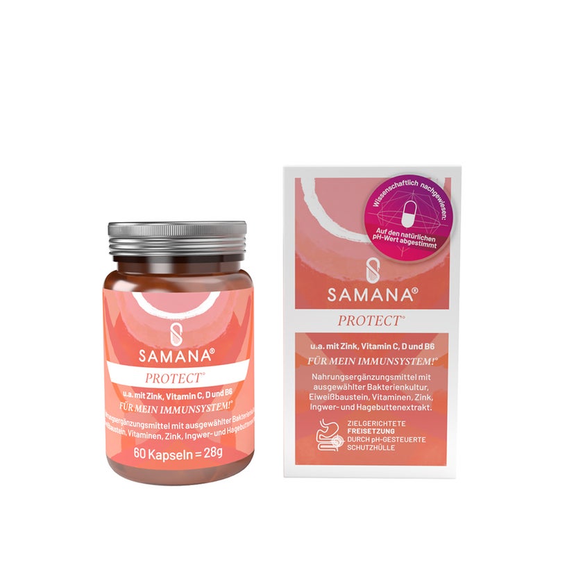 SAMANA PROTECT - 9in1 Kapseln mit Bakterienkultur 60 St