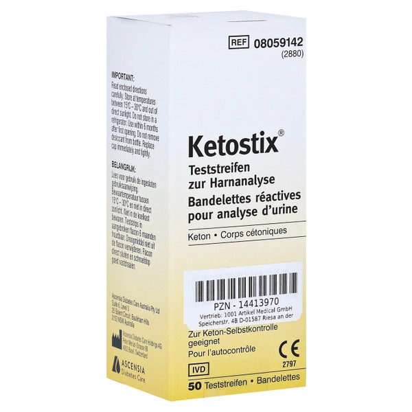 Ketostix Teststreifen 50 St