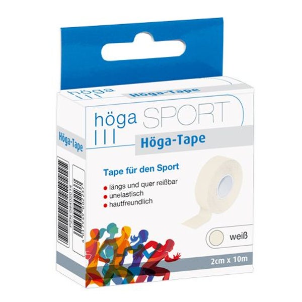 Höga-tape 2 Cmx10 m weiß 1 St
