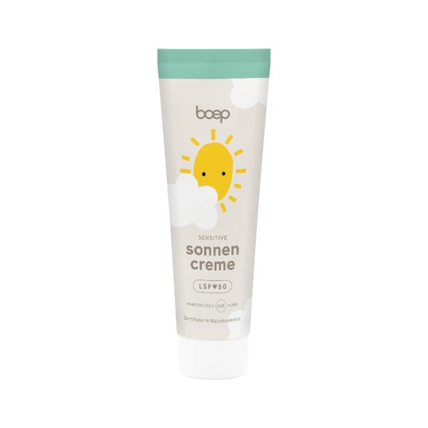 das boep mineralische Sonnencreme Sensitiv LSF 50 50 ml
