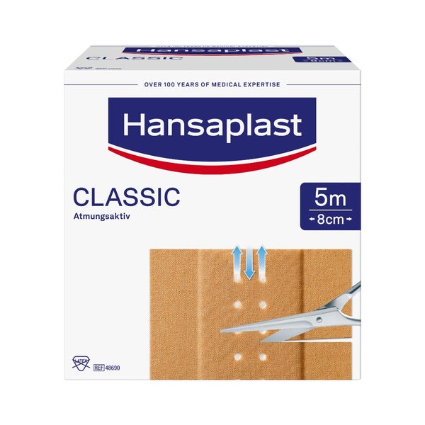 Beiersdorf Hansaplast Classic Wundschnellverband - 5 m x 8 cm 1 St