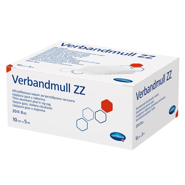 HARTMANN Verbandmull ZZ 20fd 8f 80 cm 1 St