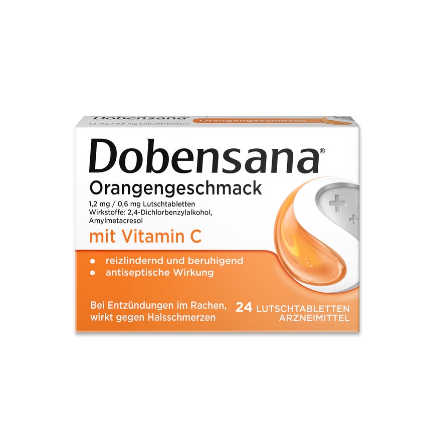 Dobensana Orangengeschmack Lutschtabletten 16 St