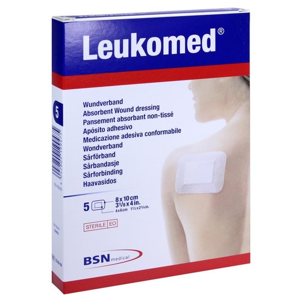 Leukomed Sterile Pflaster 8x10 cm 5 St