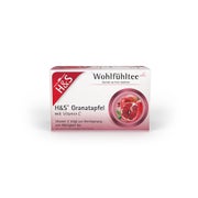Produktabbildung: H&S Granatapfel mit Vitamin C Filterbeut 20X2 g
