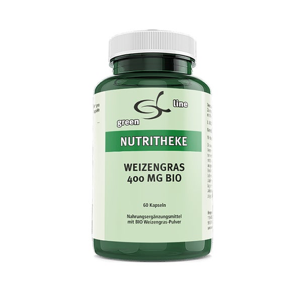 Weizengras 400 mg Bio Kapseln 60 St