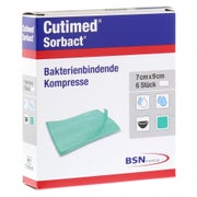 Produktabbildung: Cutimed Sorbact Kompressen 7x9 cm 6 St