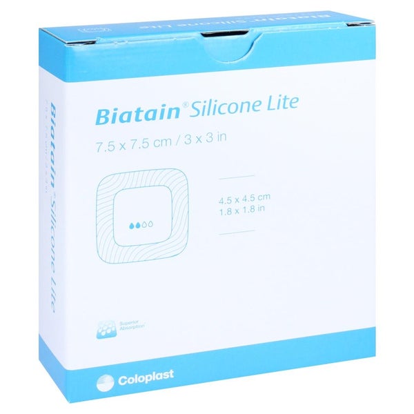 Biatain Silicone Lite Schaumverband 7,5x 10 St