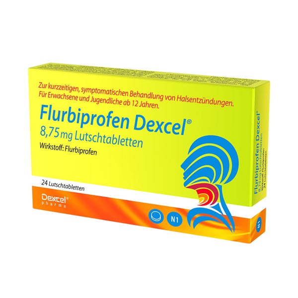 Flurbiprofen Dexcel® 8,75 mg 24 St
