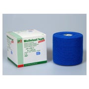 Produktabbildung: Lohmann Rauscher Mollelast haft Kohäsive Fixierbinde Latexfrei 1 Stück - Blau / 6 cm x 20 m 1 St