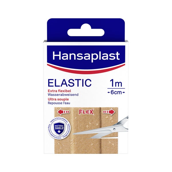 Hansaplast Elastic Pflaster 1m x 6cm 1 St