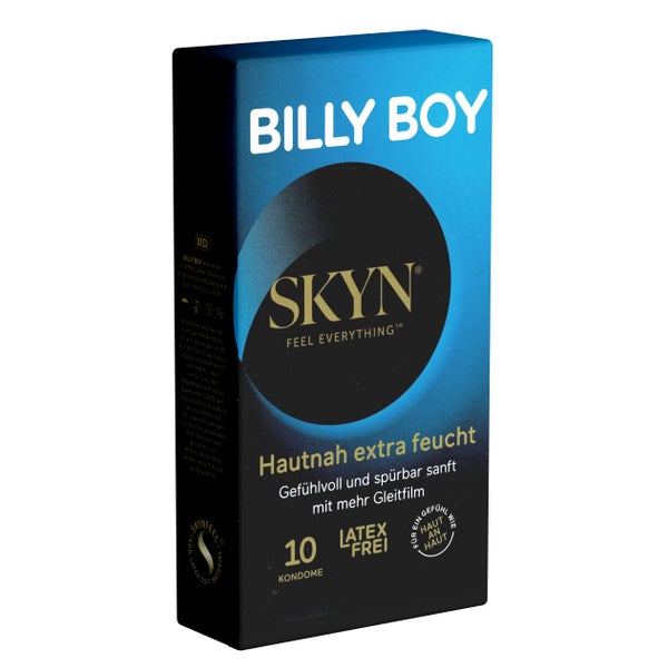 «SKYN» Extra Feucht, 10 latexfreie Polyisopren-Kondome (10 Kondome) 10 St