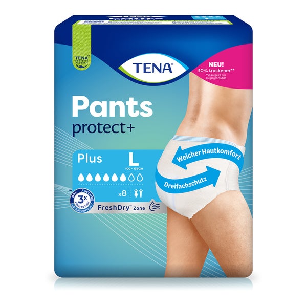 TENA ProSkin Pants Plus L, 8 Stück 8 St