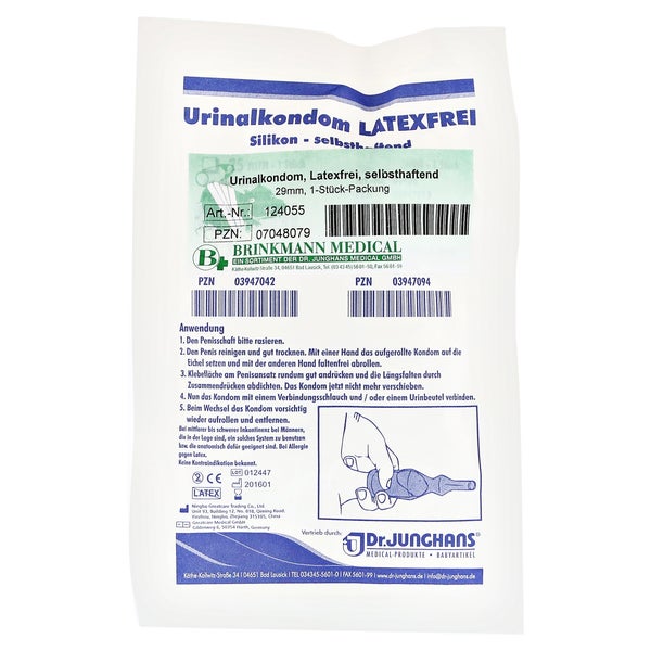Urinalkondom 36 mm latexfrei selbsthafte 1 St