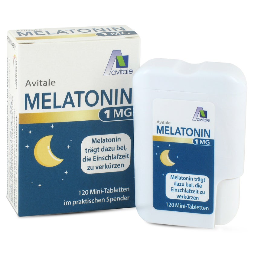 Melatonin 1 mg Mini-Tabletten im Spender 120 St