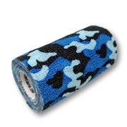 Produktabbildung: LisaCare kohäsive Bandage - Camouflage Blau - 10cm x 4,5m 1 St