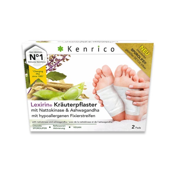 Lexirin Kräuterpflaster mit Nattokinase & Ashwagandha 2 St