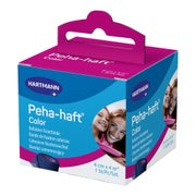 PEHA-HAFT Color Fixierbinde latexfrei 4 cm x 4m blau 1 St