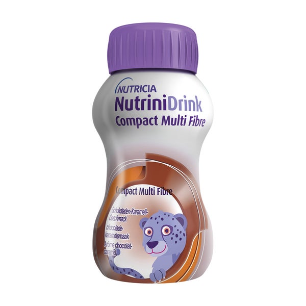 Nutrinidrink Compact Multifibre Schoko-K 4X125 ml